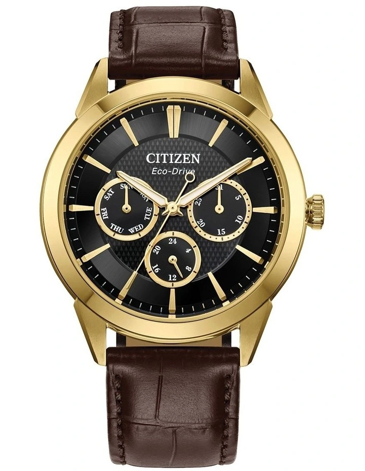 Eco-Drive BU2112-06E Watch in Gold