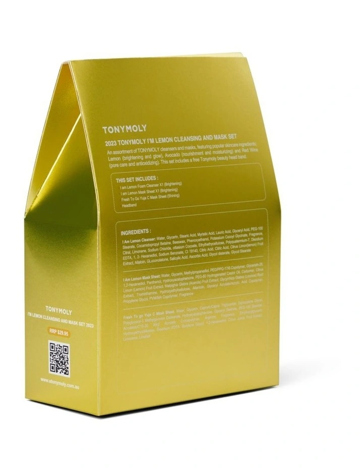 I'm Lemon Foam Cleanser & Mask Set