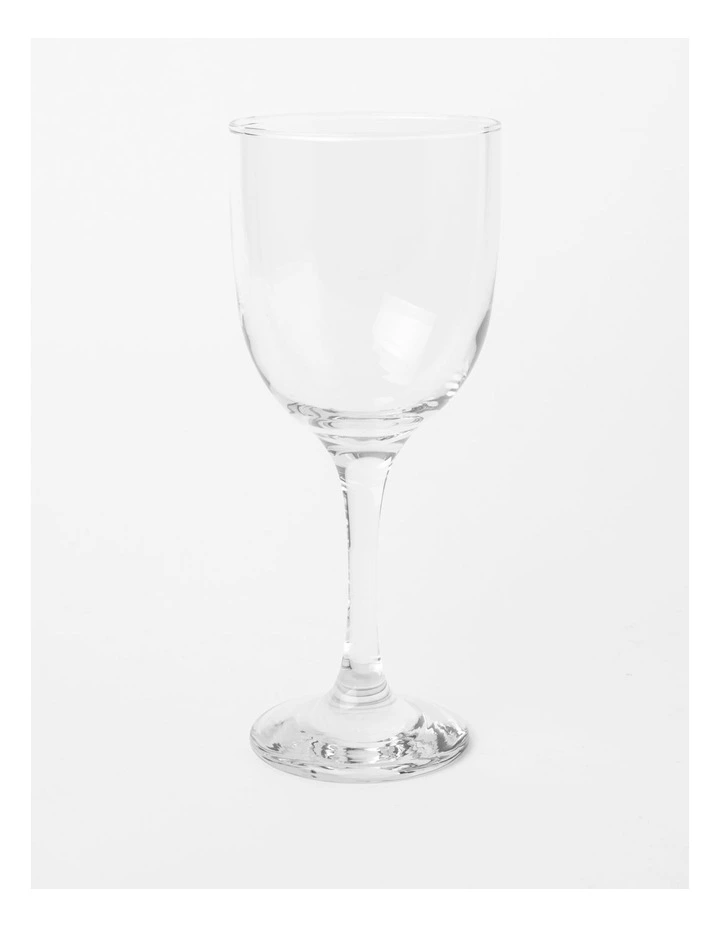 Mable Large Wine Glass 370ml Set Of 6 in Plain