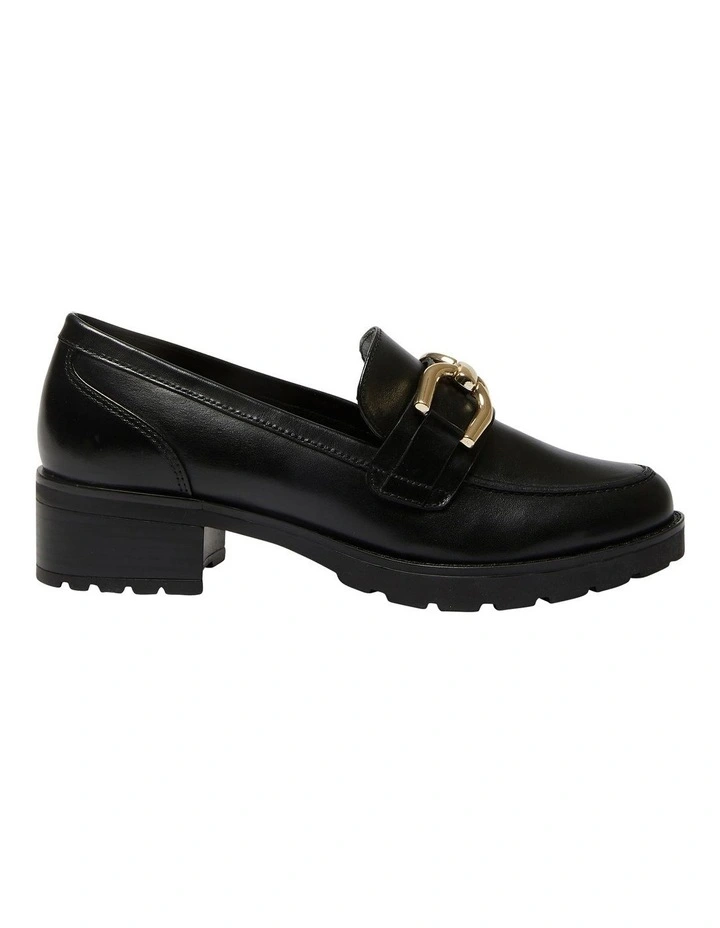 Impress Flat Loafers in Black