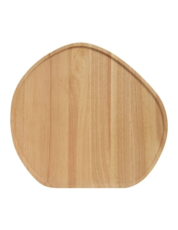 Wooden Serving Platter Round Large 49.5cm maximum x 2cm