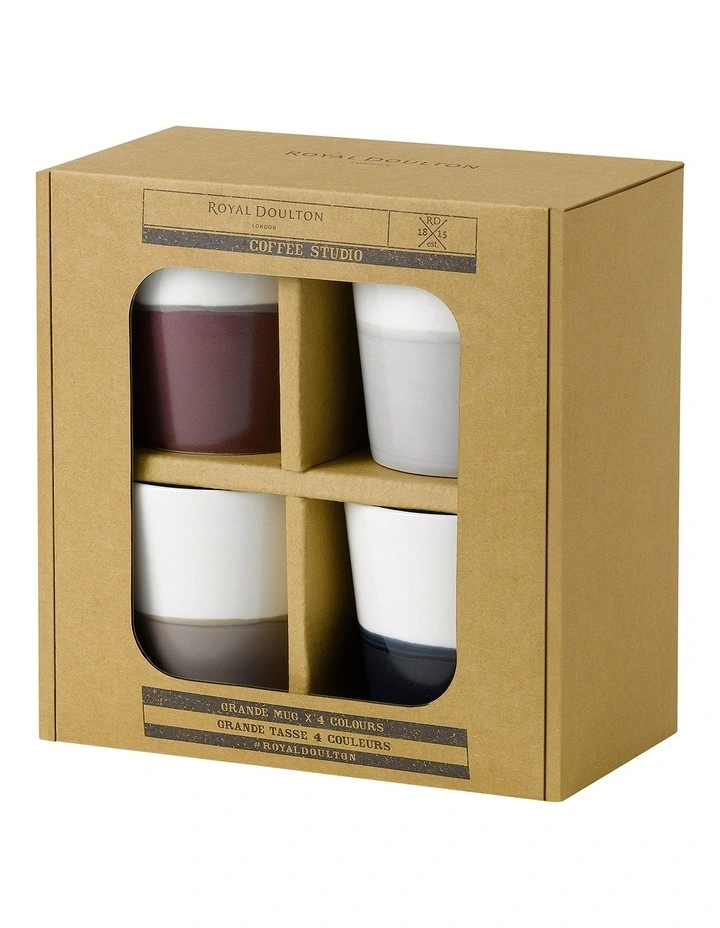 Coffee Studio 550ml Grande Mug Assorted Neutrals