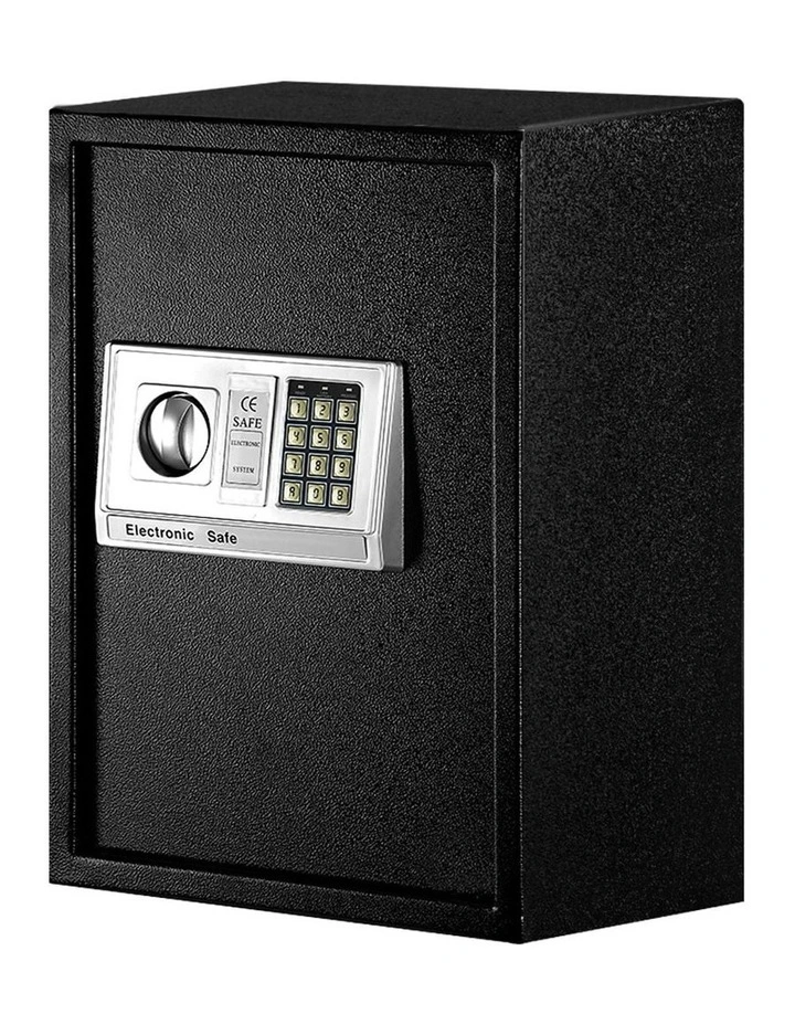 Electronic Digital Security Box In Black