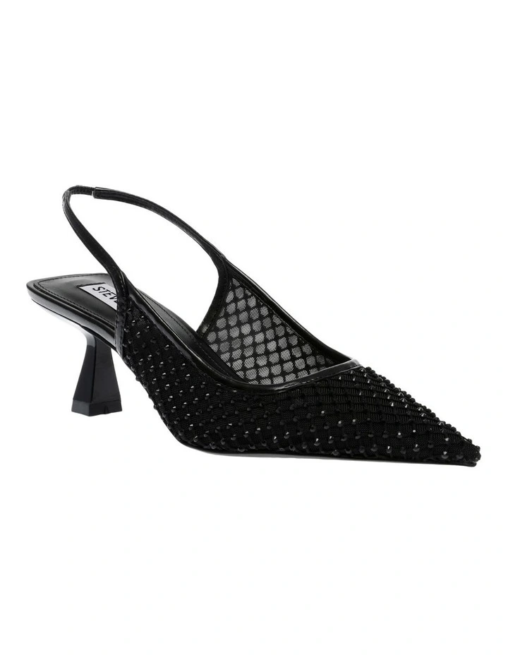 Afterglow Slingback Pumps in Black