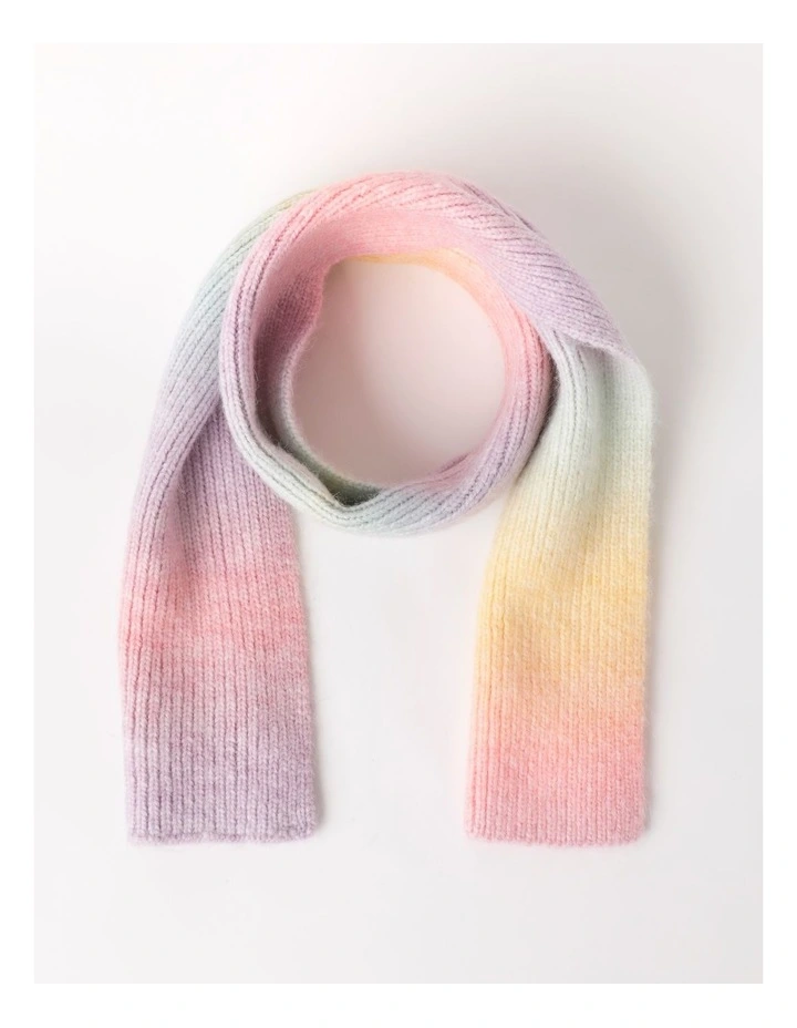 Ombre Scarf in Rainbow