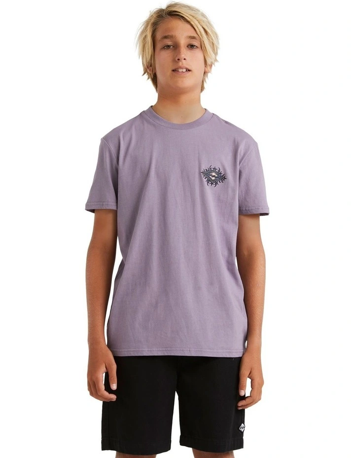 Tribe Core T-shirt in Purple Ash