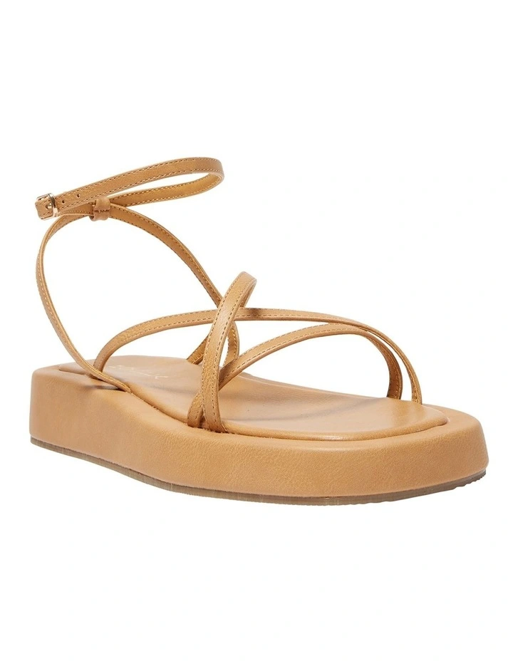 Vanya Sandals in Tan