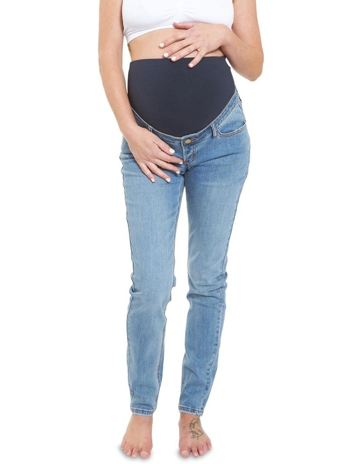 Tyler Classic Slim Leg Jean in Blue