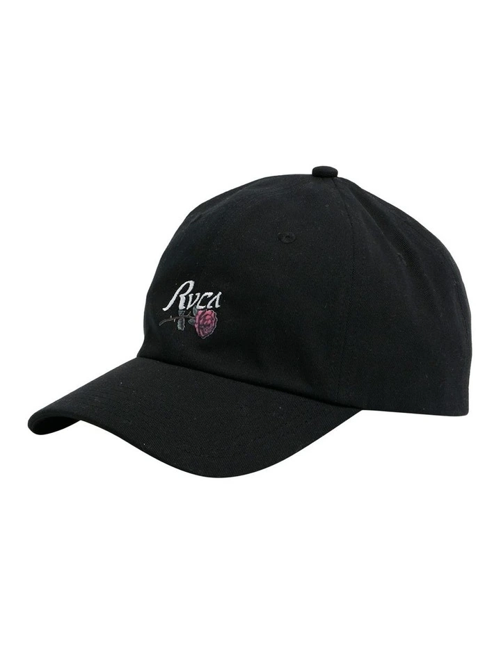 Roses Only Dad Cap in Black