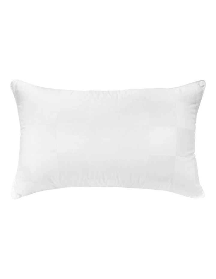 Sleep Dual Support Firm Pillow in White
