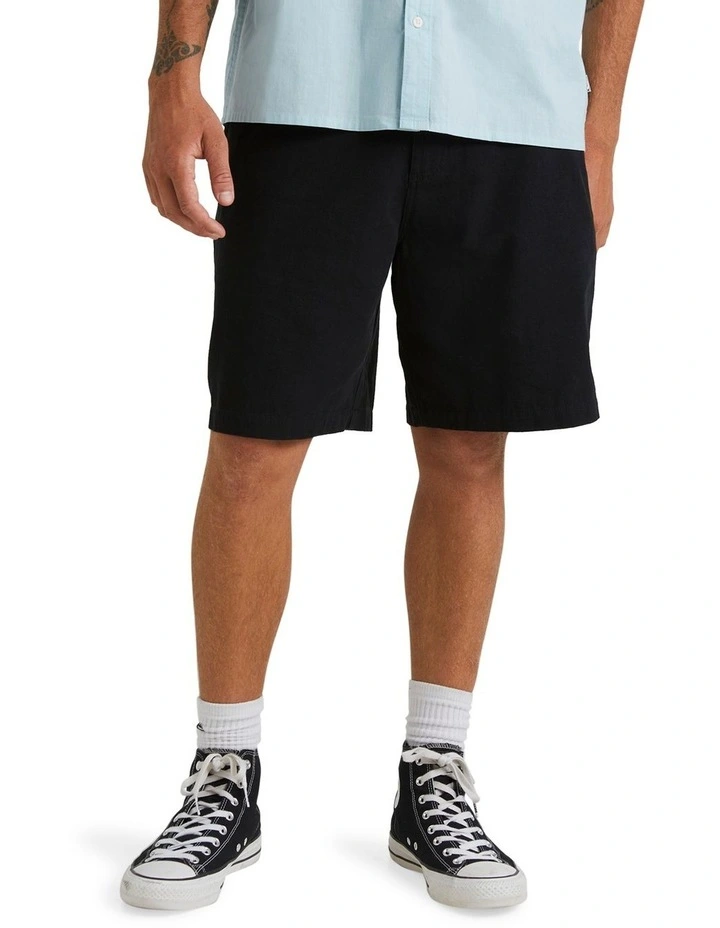 Modular 20 Inch Carpenter Walk Shorts in Black