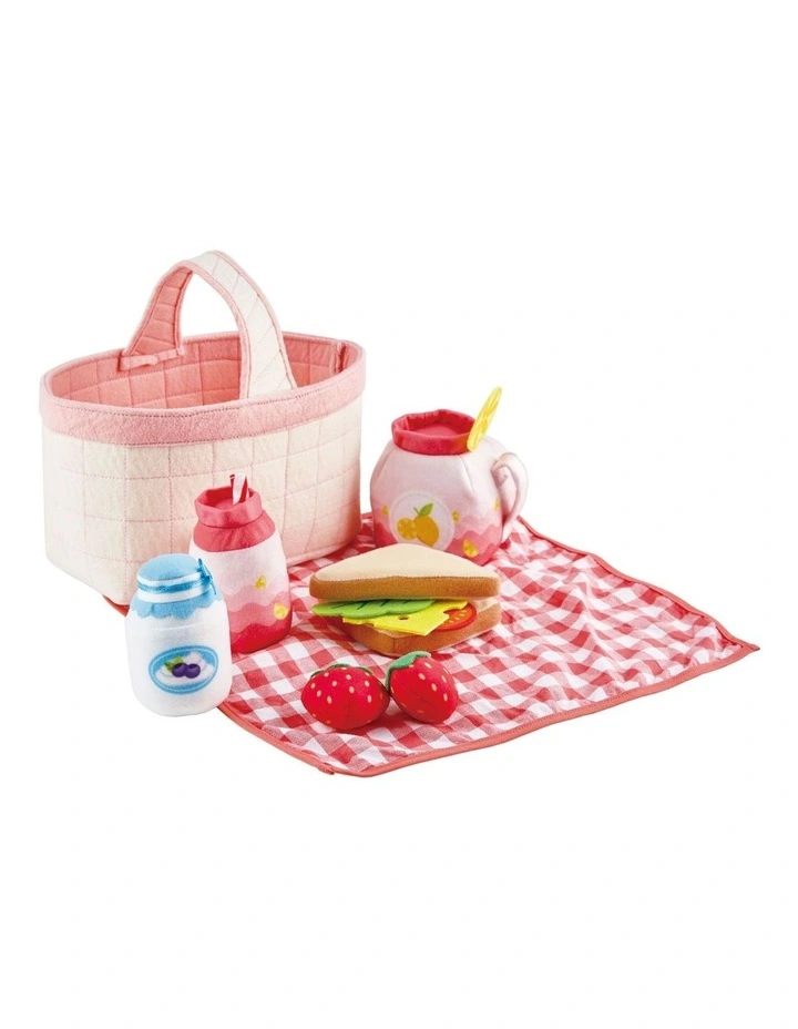 Toddler Picnic Basket Playset