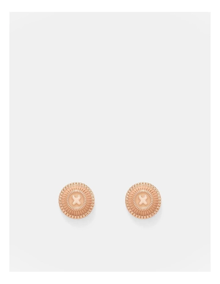 Nevada Stud Earrings in Pancake