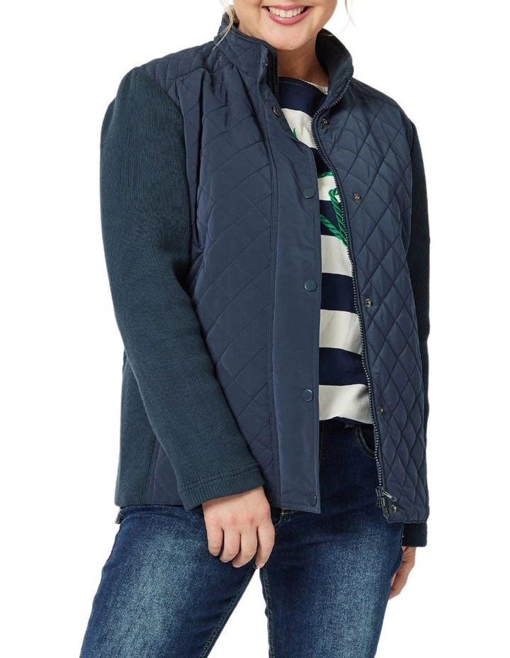 Brighton Puffer Jacket in Blue