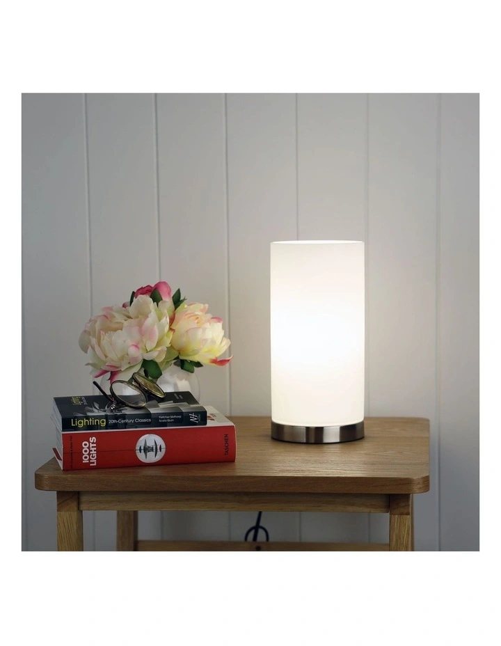 Pablo Touch Table Lamp Matt Opal Glass