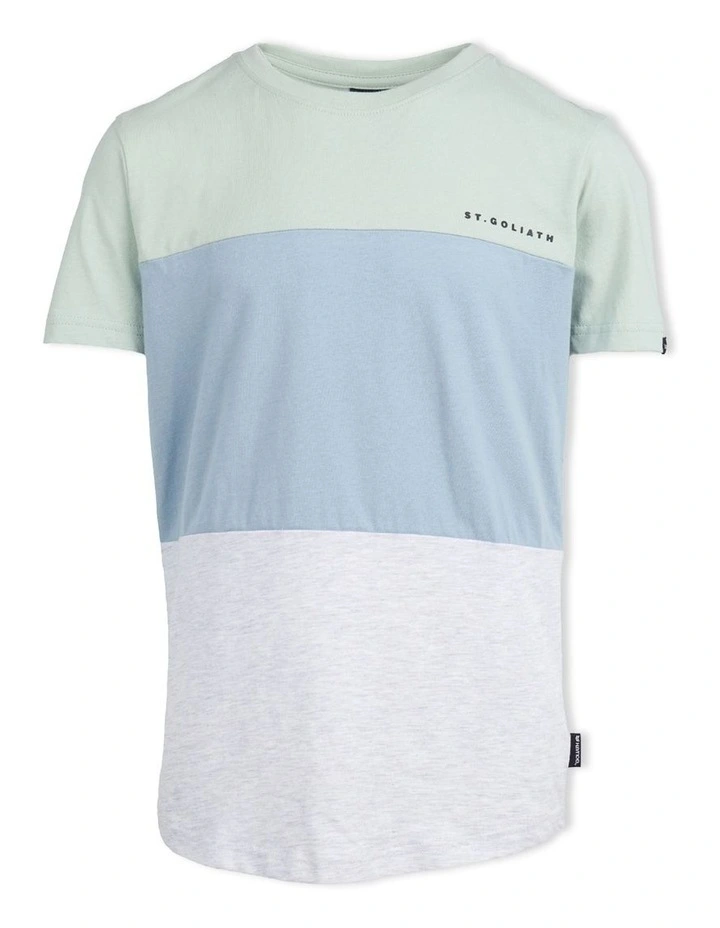 Colour Block Tee (8-16 Years) in Green