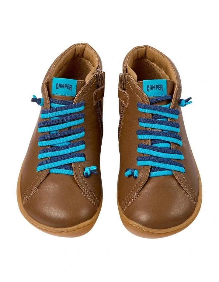 Peu Cami Youth Boots in Brown