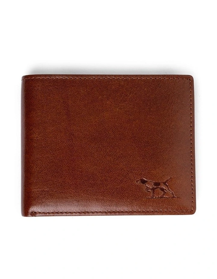 Wakefield Bi-Fold Wallet in Cognac