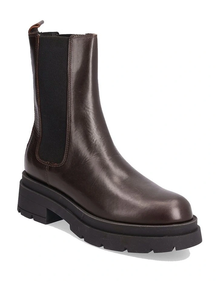 Palmz Ankle Boot in Chocolate