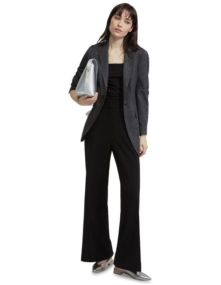 Lola Eco Jacket in Black/White