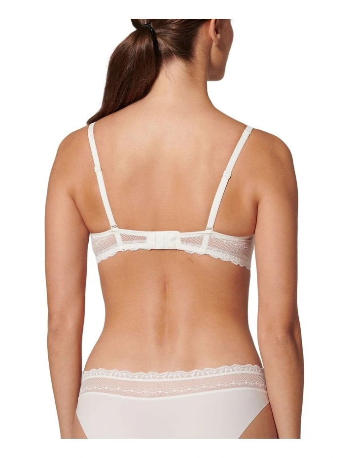 Destinee Half Cup Bra in Natural