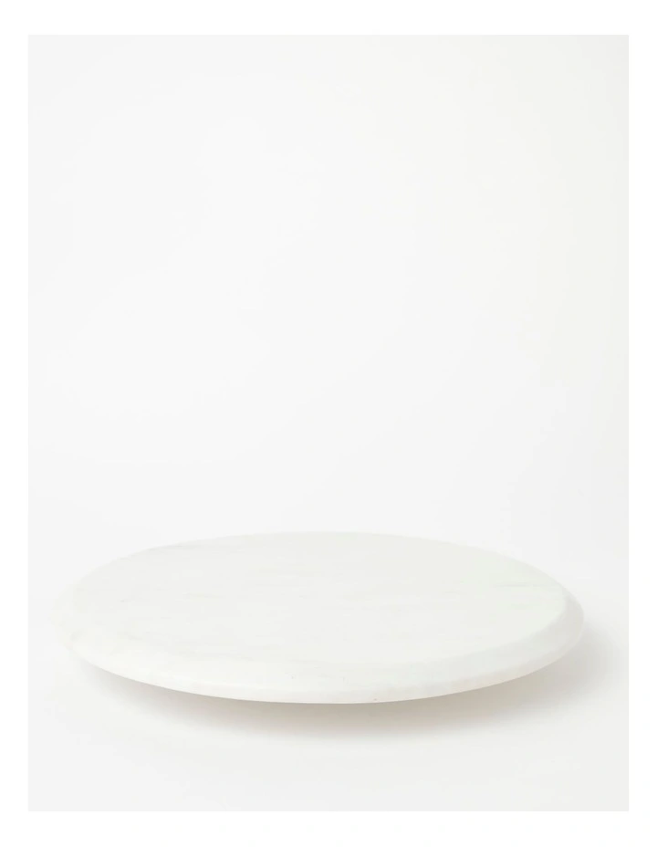 35cmx5cm Marble Lazy Susan