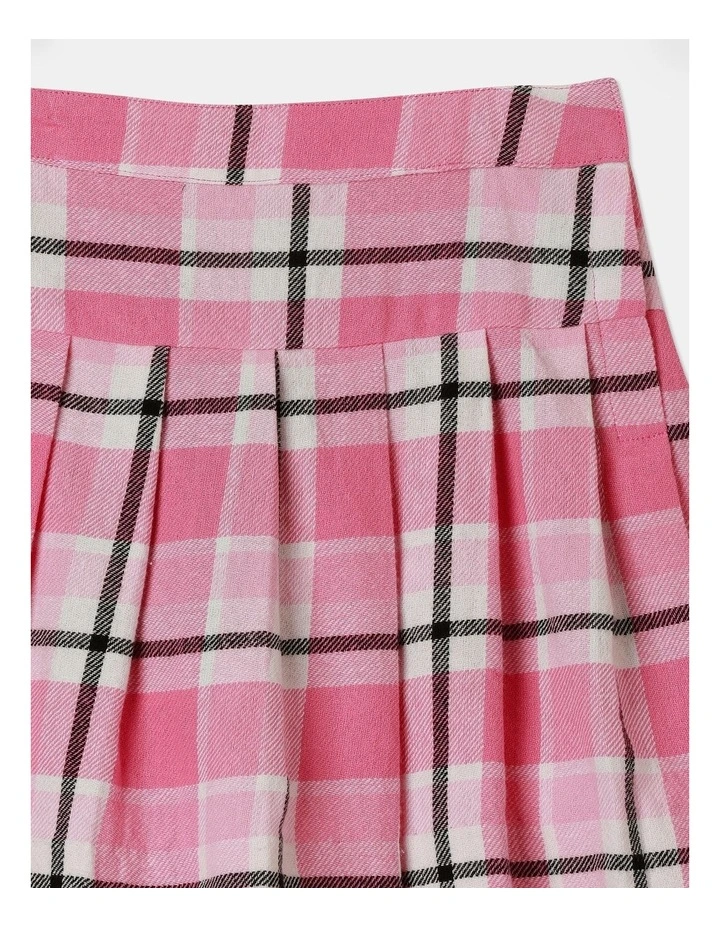 Pleated Tennis Skirt in Pink