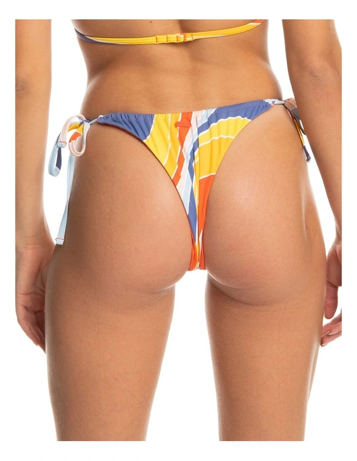 Palm Cruz Cheeky Bikini Bottoms in Tiger Lily Cruz