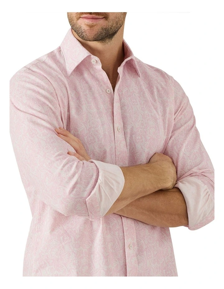 Scopello Printed Shirt in Pink