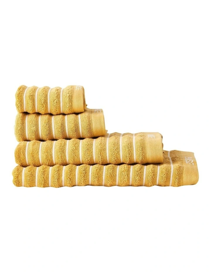 Seville Bath Towel Range Yellow