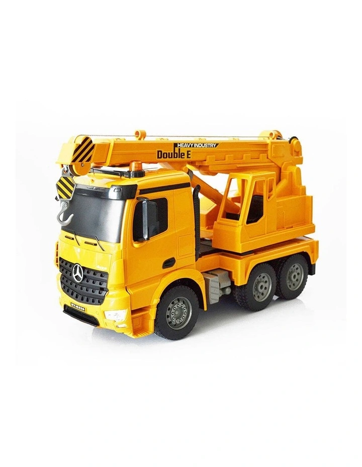 Remote Control Mercedes-Benz Toy Truck in Yellow