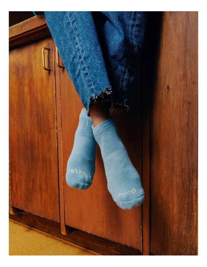 Paire Ankle Socks in Sky