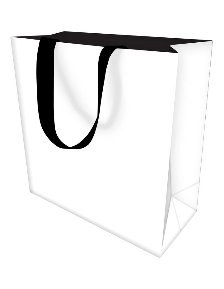 Gift Bag Large in Arctic White