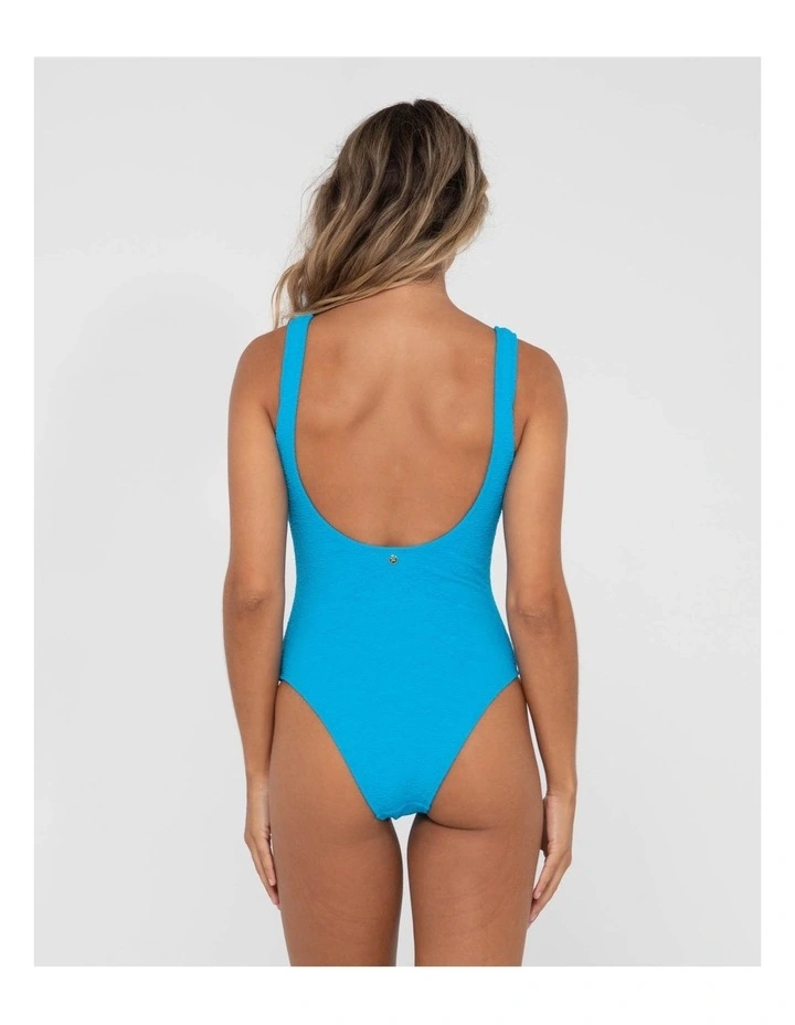 Sandalwood Retro One Piece in Blue