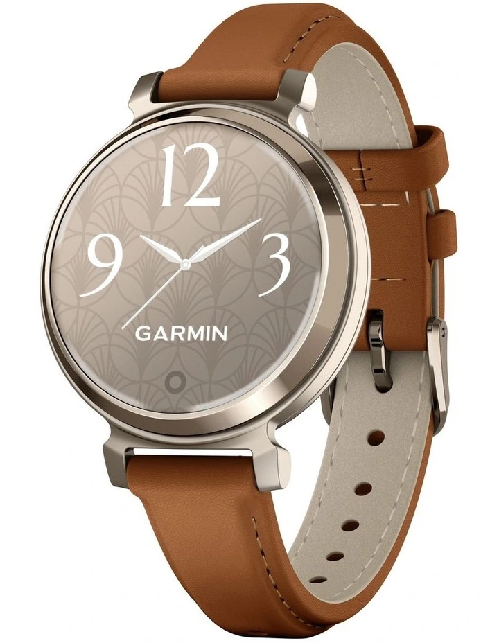 Lily 2 Classic, Cream Gold with Tan Leather Band 010-02839-02