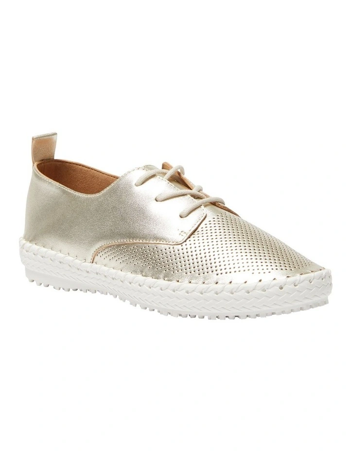 Ripley Sneakers in Soft Gold Leather