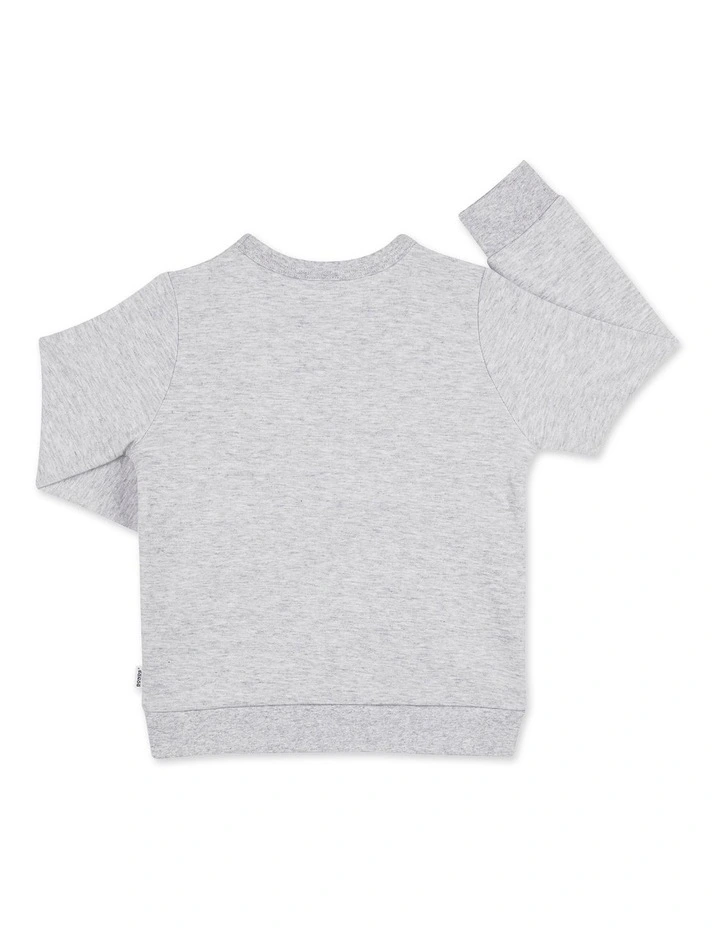 Tech Sweats Pullover in New Grey Marle