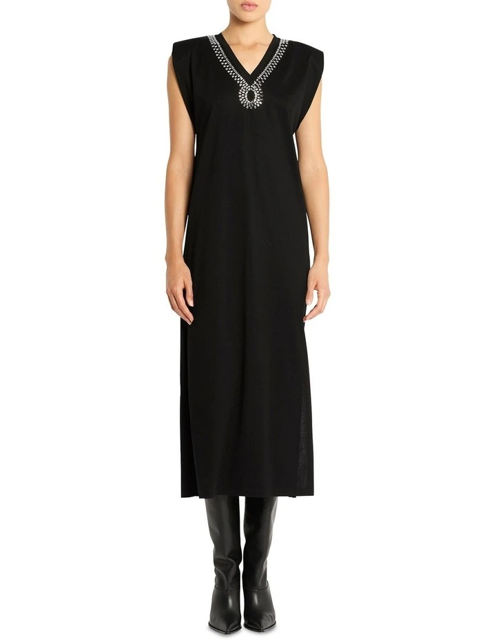 Heart Of Glass Dress in Black