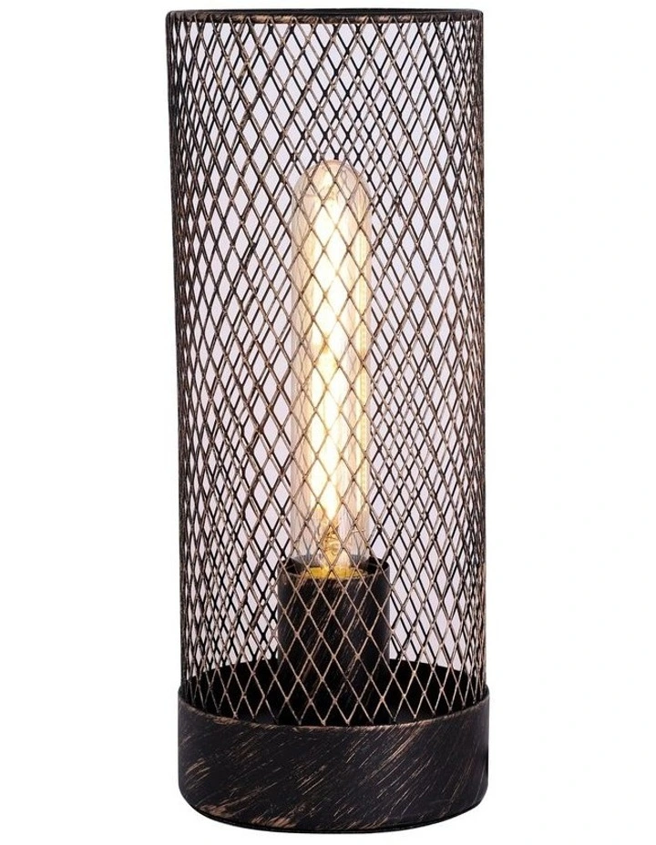 Clara Touch Table Lamp Black LED Globe Included