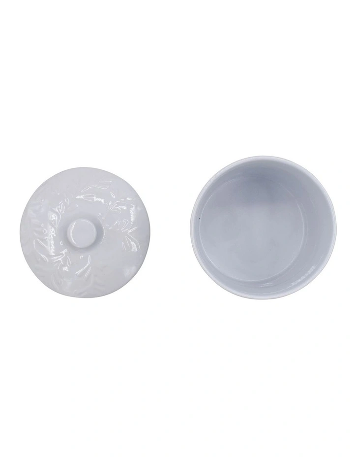 Canister 15cm in White