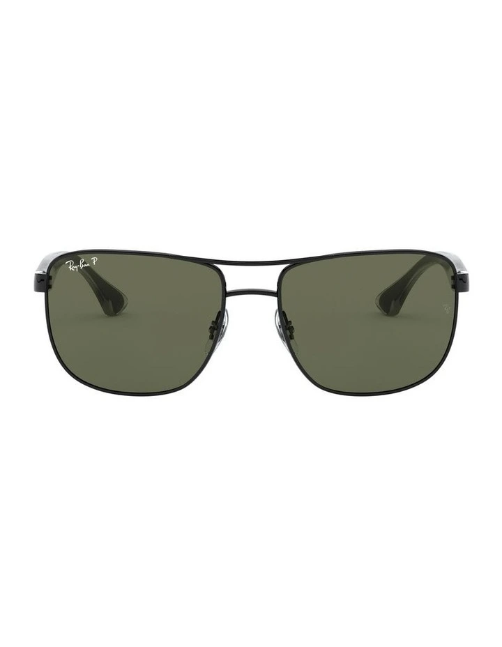 RB3533 Black Polarised Sunglasses