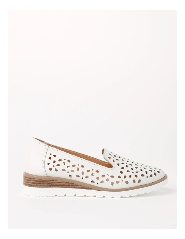 Aries Flat Shoes in White
