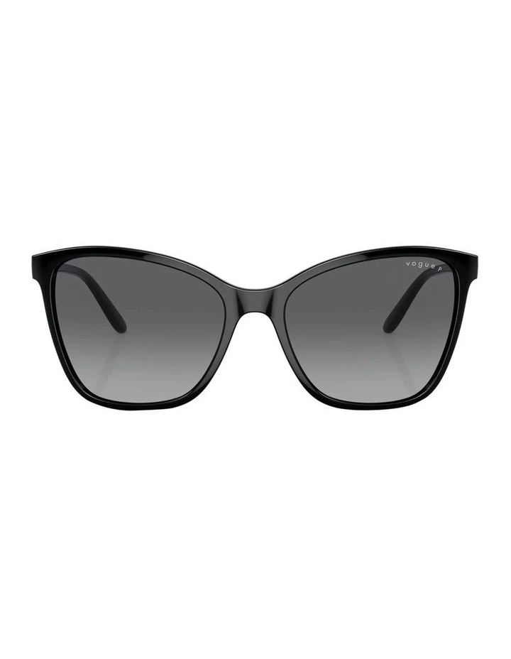 VO5520S Polarised Sunglasses in Black