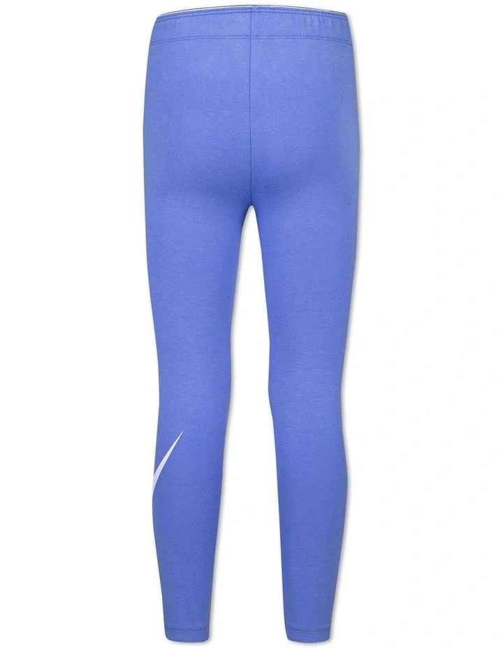 Sportswear Leg A See Leggings in Blue