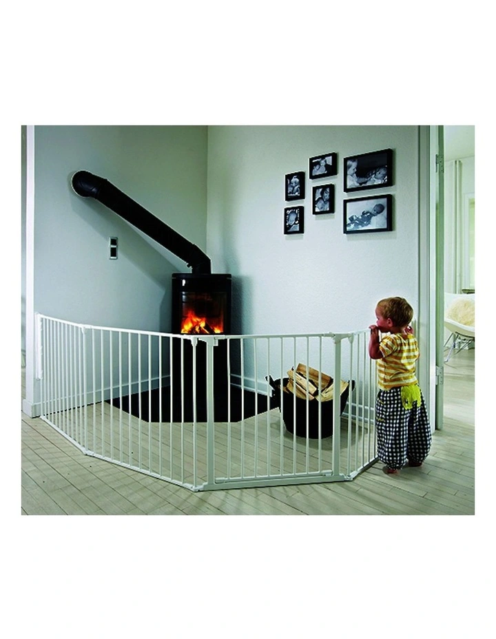 Safety Protection Fence in White