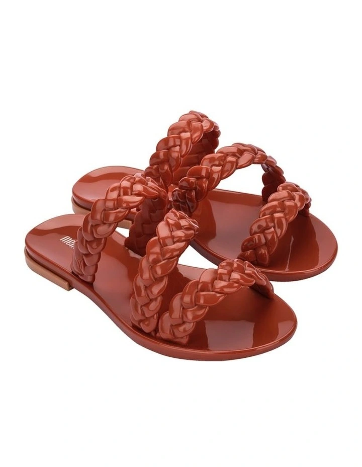 Melissa Wrap Sandal in Brown