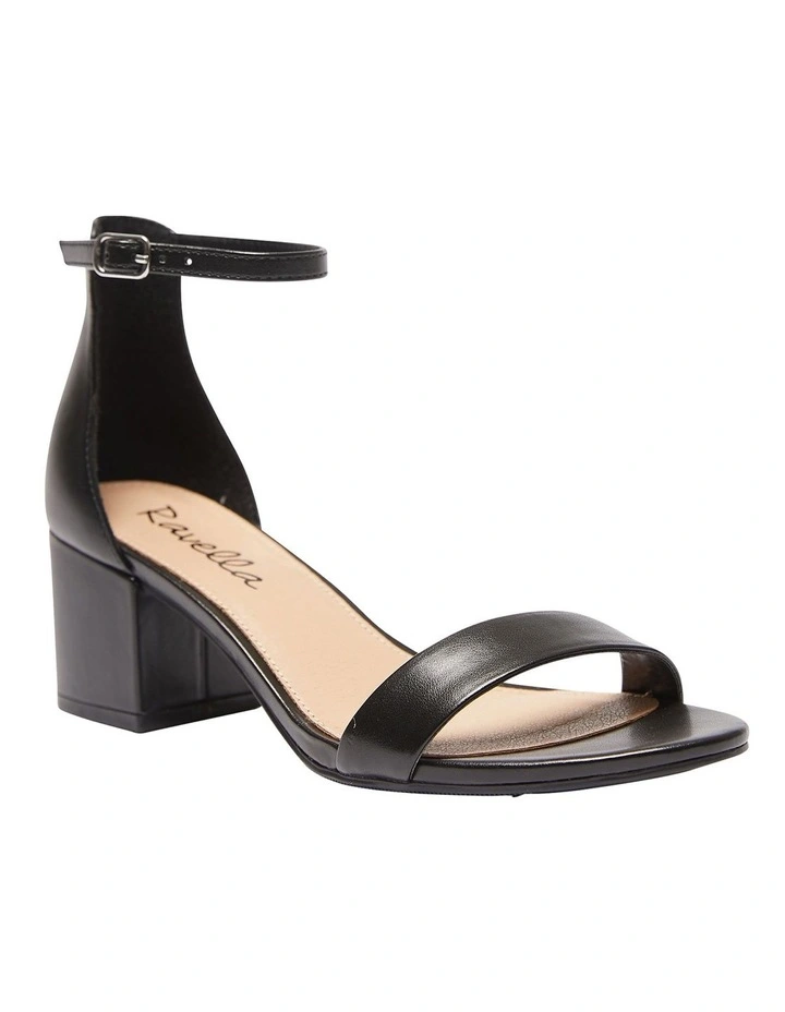 Roxy Sandals In Black Smooth