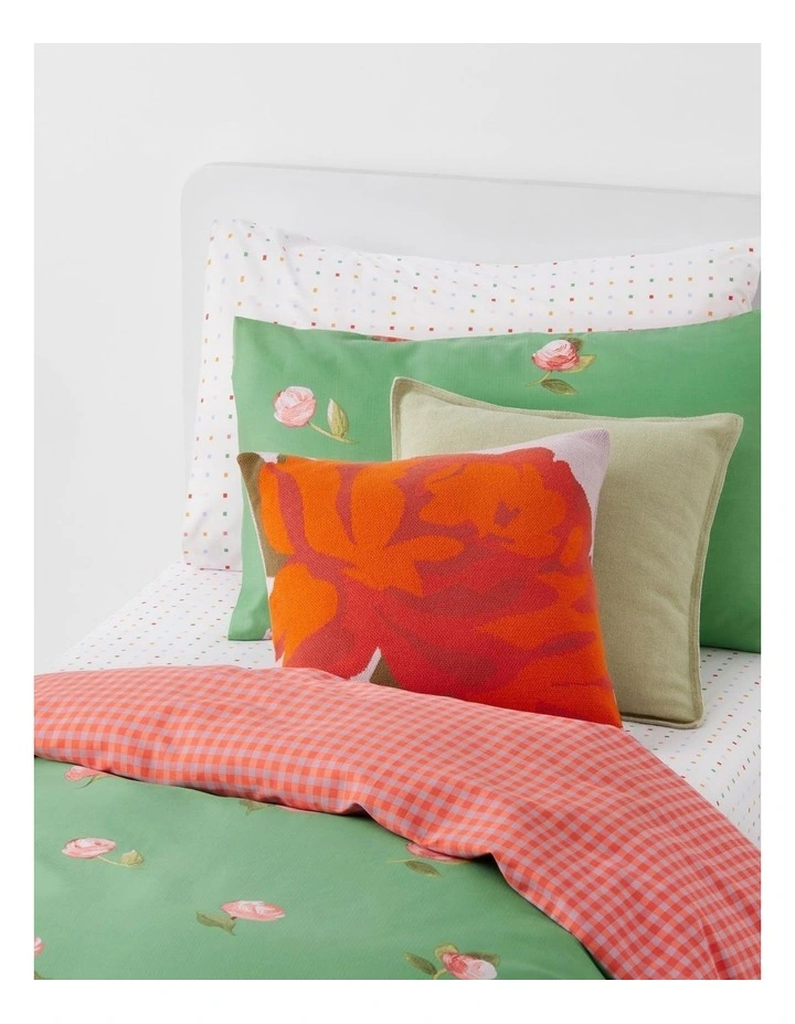 Elsey Quilt Cover Set in Garden
