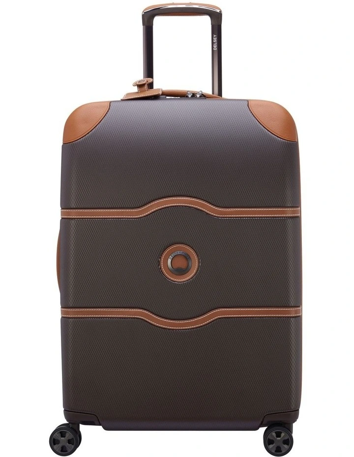 Chatelet Air 2.0 66cm 4 Double Wheel Trolley Suitcase In Brown