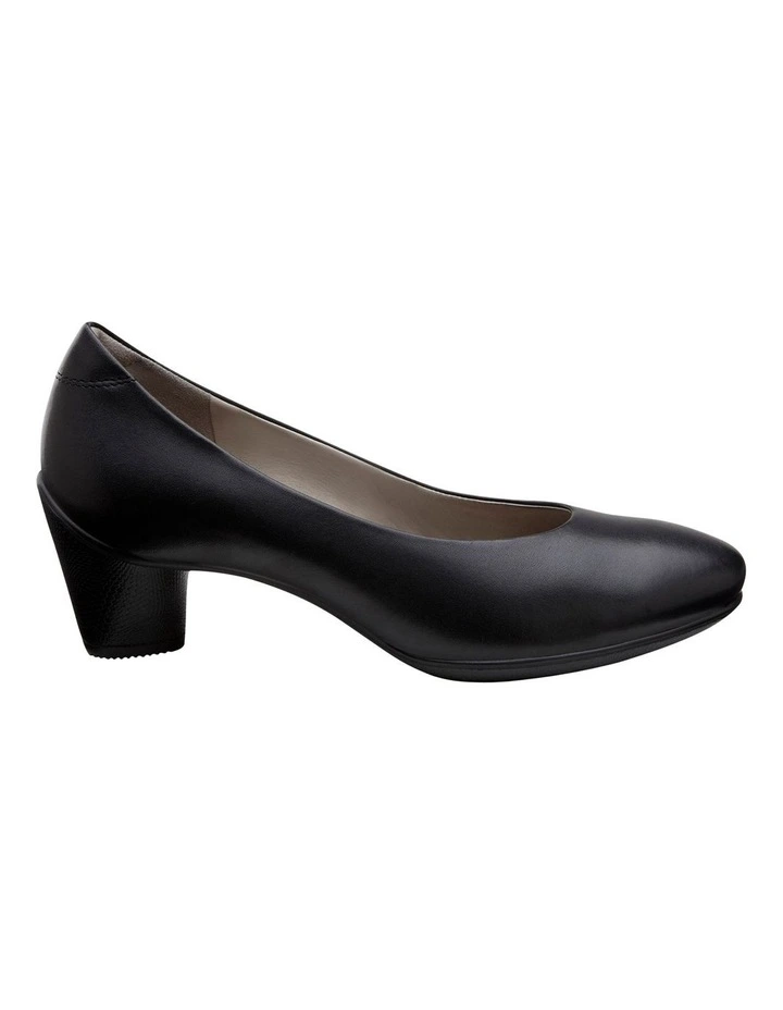 Sculptured 45 Heel in Black